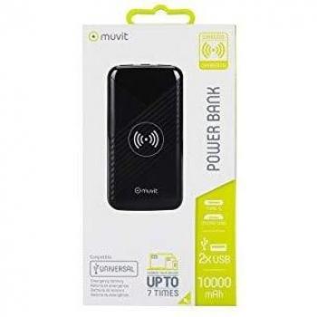 Muvit Cargador Portátil 10000 mAh 2 USB