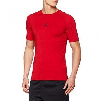 T‑shirt Nike Jordan Dri‑Fit 23 Alpha uomo XL rosso/nero per palestra