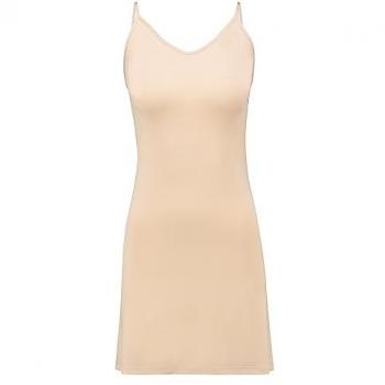 Hunkemöller Bequemes Unterkleid Beige S
