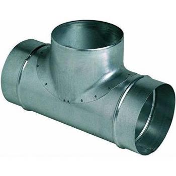 Té en galva 90° diamètre 125 mm