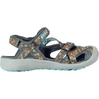 Sandalias de Montaña Hi-Tec Munda Charcoal Multicolor con Tecnología Avanzada