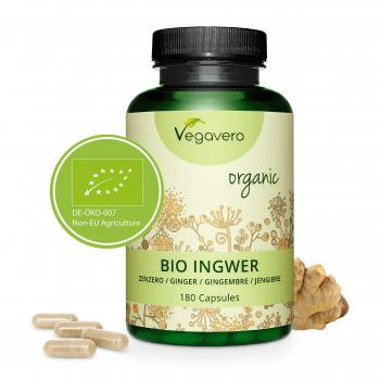 Vegavero Ingwerwurzel Kapseln 120 St