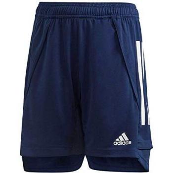 Adidas Kinder Condivo 20 Trainingsshorts, Team Navy Blue/White, 128
