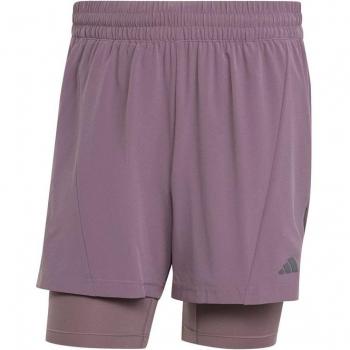 Adidas Shadow Fig 2-in-1 Yoga Shorts for Men XL