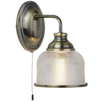 Elegante Wandlampe mit Schalter und E27 Fassung