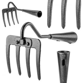 GardenAir 3‑Denti Acciaio