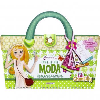 Crea la tua moda primavera-estate. Con adesivi. Ediz. illustrata