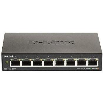 D-Link DGS1108V2 8-Port Gigabit Network Switch