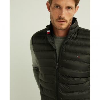 Chaleco ligero de hombre negro Tommy Hilfiger