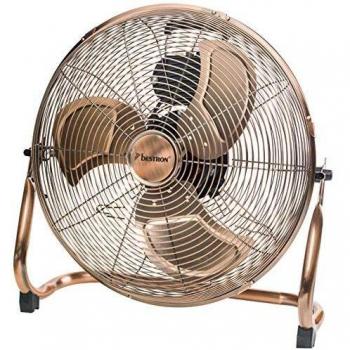 Bestron Ventilateur de Sol 47 Cm Cuivre