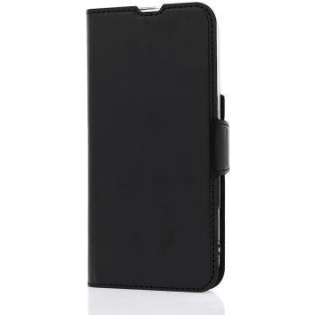 Wave BookCase Hülle für Apple iPhone 16 Pro – schwarz, MagSafe‑kompatibel