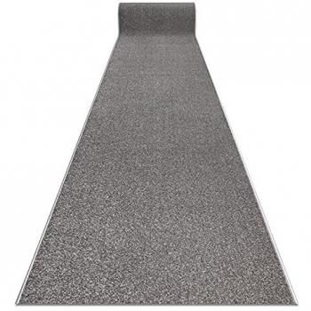 Plain Grey Karmel Floor Runner – 60 x 170 cm