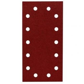 Hojas lijadoras Bosch 115x230 mm, grano 80, paquete de 10