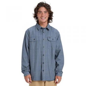 Salto de Agua Camiseta Azul Waffle