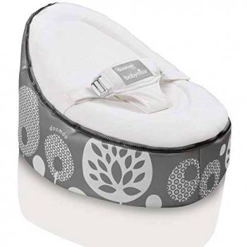BABYMOOV Transat evolutif Doomoo Nid Flower argent Nouveaute