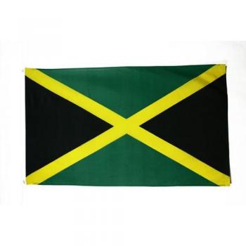 Bandera Azul y Verde Jamaica 90x150 cm – Alta Calidad
