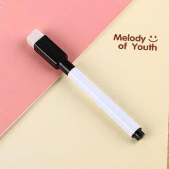 8PCS Kids Whiteboard Marker Pens with Brush