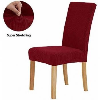 Red Velvet Comfort Chair Wraps (Pack of 6)