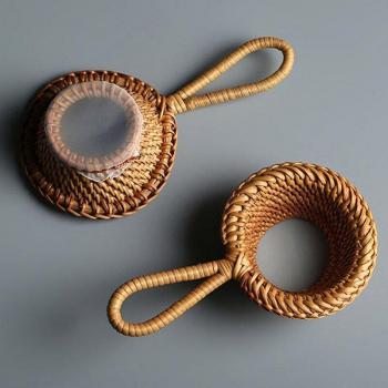 Natural Rattan Tea Strainer