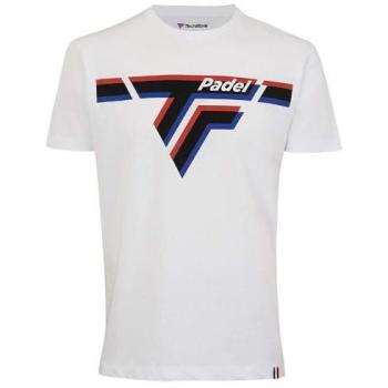T-shirt Tecnifibre Padel Blanc S pour Homme