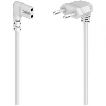 Hama 00223285 White Mains Power Cable 5 m