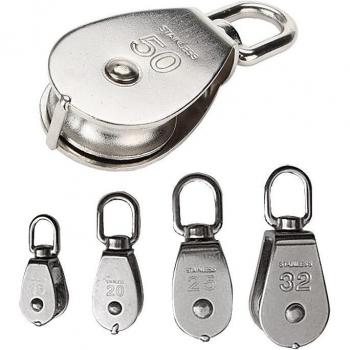 M15/M20/M25/M32/M50 Schwenkrolle aus Edelstahl