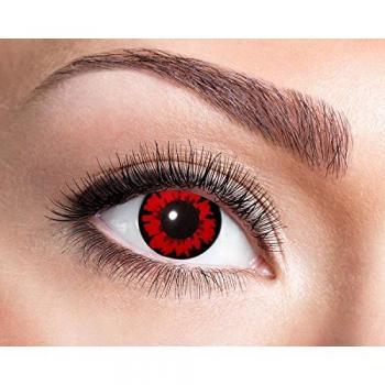 Vampir-Rot-Schwarz Contact Lens Collection