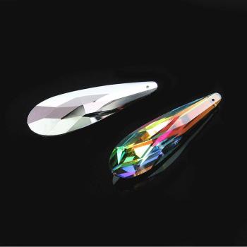 Long Crystal Drops 76MM Rainbow 20pcs/50pcs