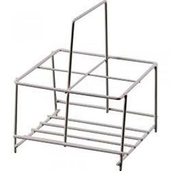 Supahome 4 Milk Bottle Holder Tidy Crate Rack Carry Carrier Doorstep Store