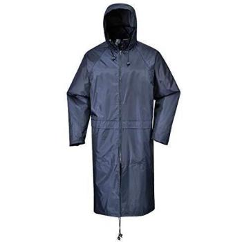 Portwest S438NARXXL Classic Adult Rain Coat, Regular, Size XX-Large, Navy