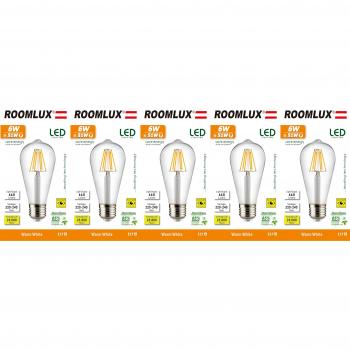 Lampade LED E27, bianco caldo 360 gradi
