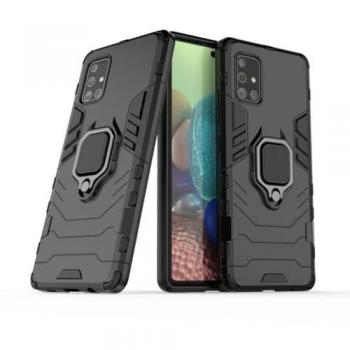 Capa Protectora Max Power Digital Galaxy A71 5G con Anillo Magnético Negro