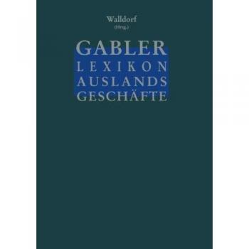 Gabler Lexikon Auslands Geschäfte