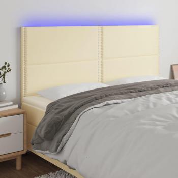 VidaXL Kunstleder Kopfteil mit LED-Beleuchtung