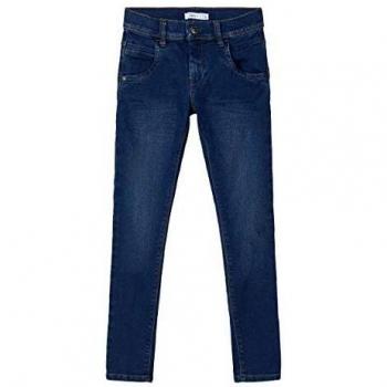 Pantalón vaquero slim para niño NAME IT Nittax, azul oscuro