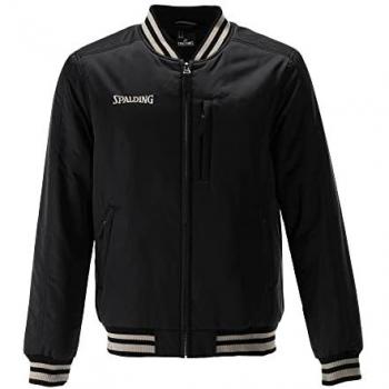 Bomber Nera Spalding Logo
