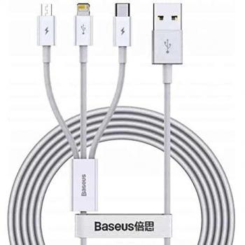 Baseus Cavo USB 3In1 Superior Series Micro USB/USB-C/Lightning