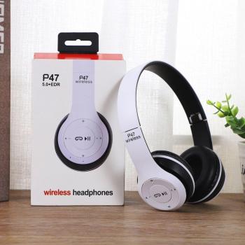 Auriculares P47 con Tarjeta SD y Bluetooth