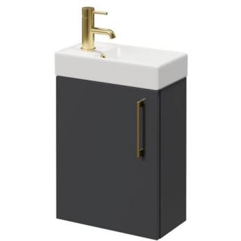 Napoli Compact Vanity Unit with 1 Tap Hole Basin