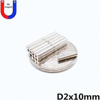 50pcs 2x10mm NdFeB Mini Magnets