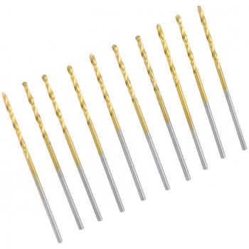 Proops Precision Engineered 10x Titanium Coated HSS Metric Drill Bits 1.6mm for Modelling Projects