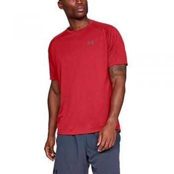 Under Armour Tech 2.0 T-Shirt Men, Red, Size: M