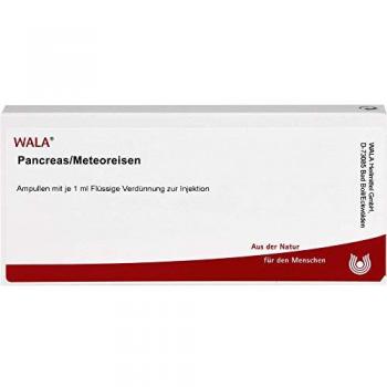 WALA Pancreas/Meteoreisen flüssige Verdünnung, 10 St. Ampullen