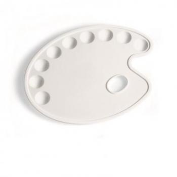 TAVOLOZZA PLASTICA OVALE