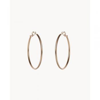 Pendientes de aro dorado mujer Apodemia