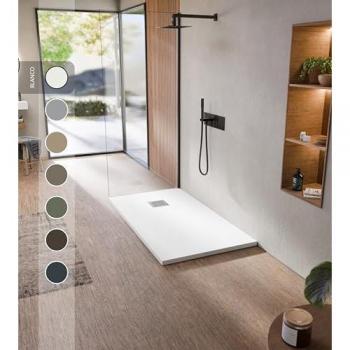 Ducha de Resina Extraplano Blanco