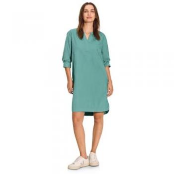 Cecil Robe en velours côtelé uni femme