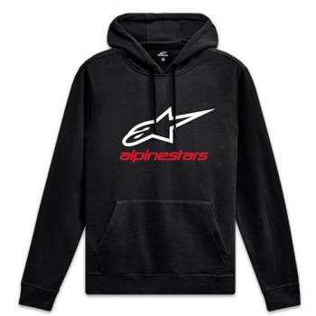 Pull à capuche Alpinestars Always 2.0 Noir-Blanc-Rouge