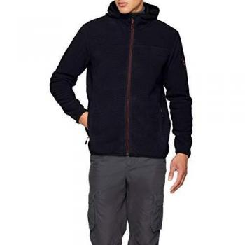 CMP Herren Fleece 58 in Nero Graffite