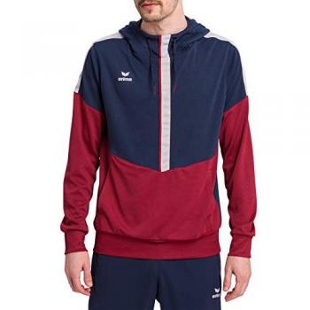 Erima Squad Hoody Herren Blau Rot 3XL